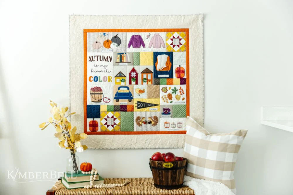 Kimberbell Falling into Autumn Quilt - ITEMS SOLD SEPARATELY – A1 Reno  Vacuum & Sewing