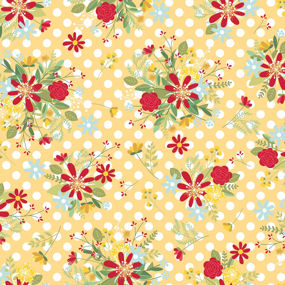 Small Town America Quilt Kit Strawberry Quiltcake