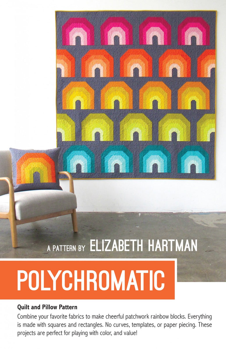 Polychromatic Quilt Pattern by Elizabeth Hartman – Strawberry
