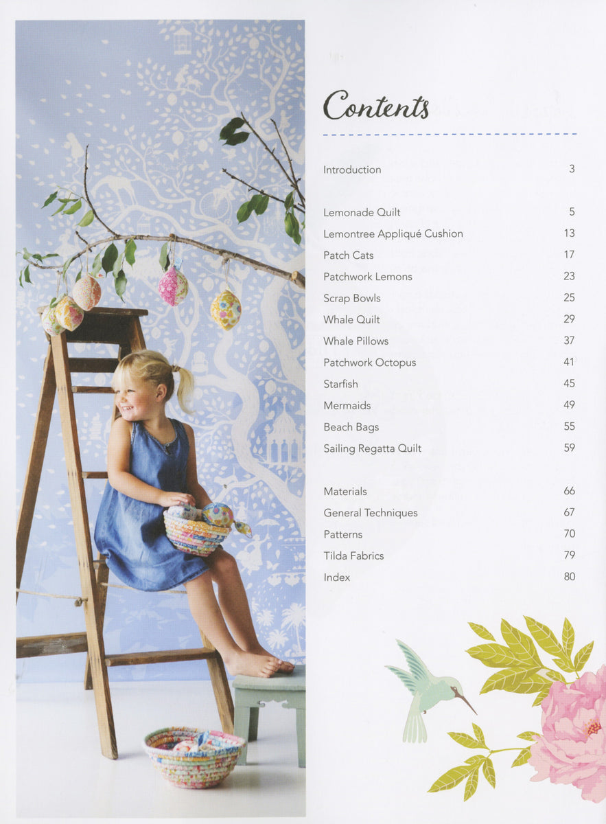 Tilda Sunshine Sewing Pattern Book – Strawberry Quiltcake
