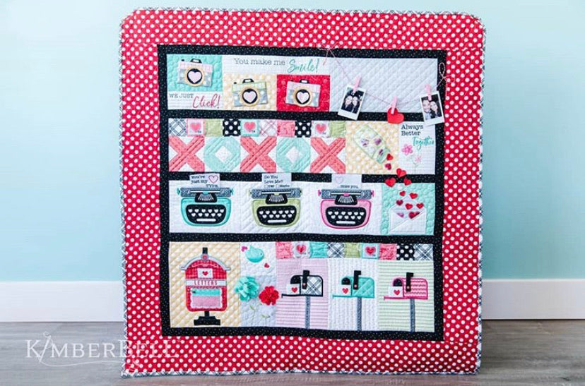 Love Notes Mystery Quilt Kit - EMBROIDERY by KimberBell – Strawberry  Quiltcake