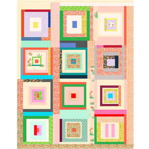 Housetop No. 6 Quilt Kit Forestburgh by Heather Ross