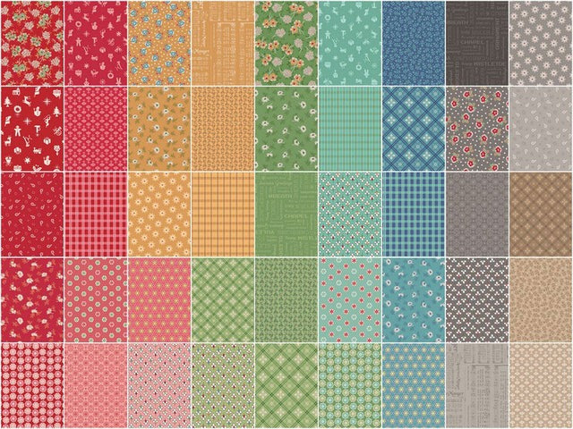Home Town Holiday Half Yard Bundle By Lori Holt Strawberry Quiltcake home-town-holiday-half-yard-bundle-by-lori-holt-strawberry-quiltcake