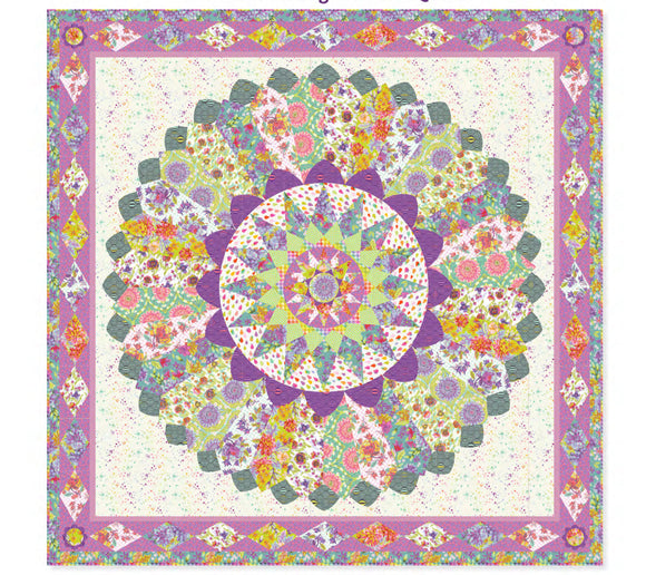 Pre-Order No Shrinking Violet Quilt Kit featuring Untamed