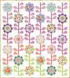 Pre-Order Blooming Bouquet Light Quilt Kit featuring Untamed