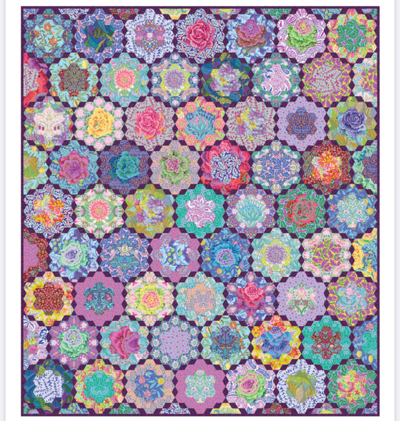 Collective Garden Quilt featuring Untamed