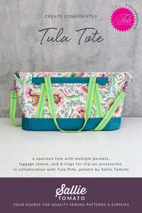 Tula Tote Pattern by Sallie Tomato