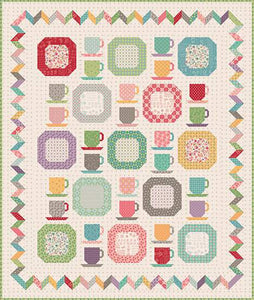 Pre-Order Vintage Dishes Quilt Kit by Lori Holt