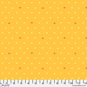 Besties Unconditional Love Buttercup Yardage