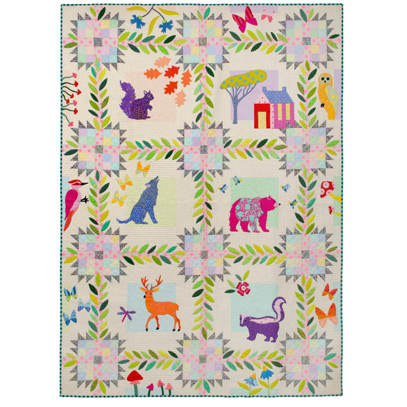 Pre-Order Big Woods Quilt Kit featuring Tula Pink