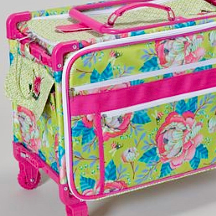 Tula Pink Kabloom Large Tutto Trolley – Strawberry Quiltcake