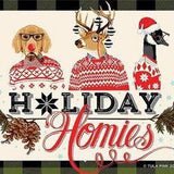 Holiday Homies Flannel FQ Bundle Plus Solids by Tula Pink