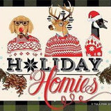 Holiday Homies Flannel FQ Bundle Plus Solids by Tula Pink