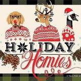 Holiday Homies Flannel Half Yard Bundle Plus Solids by Tula Pink