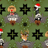 Holiday Homies Flannel Half Yard Bundle by Tula Pink