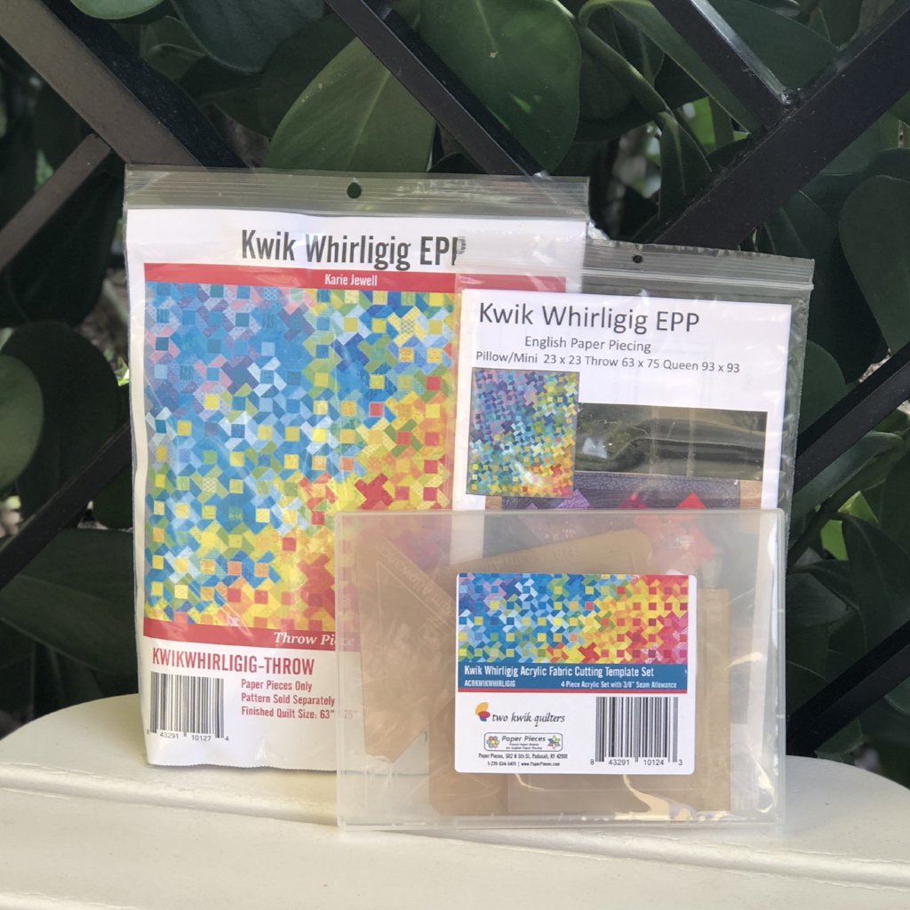 Kwik Whirligig EPP Pattern Kwik Whirligig EPP Pattern