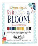 Kimberbell Designs Red White & Bloom Aurifil Thread Collection