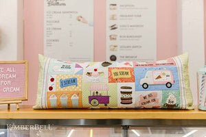 Two Scoops Bench Pillow Embroidery Kit