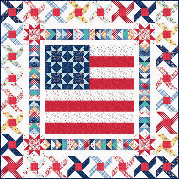 Small Town America Quilt Kit