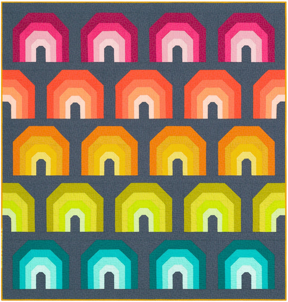 Polychromatic Quilt Kit by Elizabeth Hartman