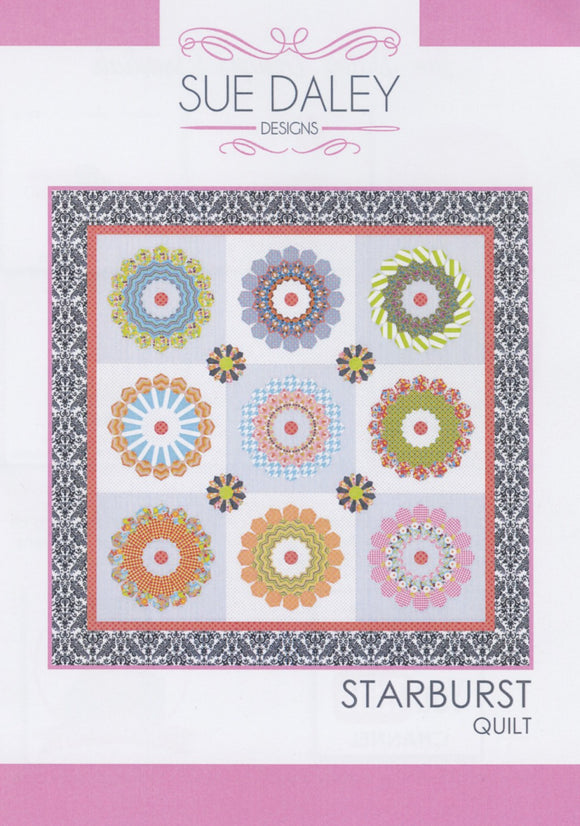 Starburst Quilt Pattern by Sue Daley
