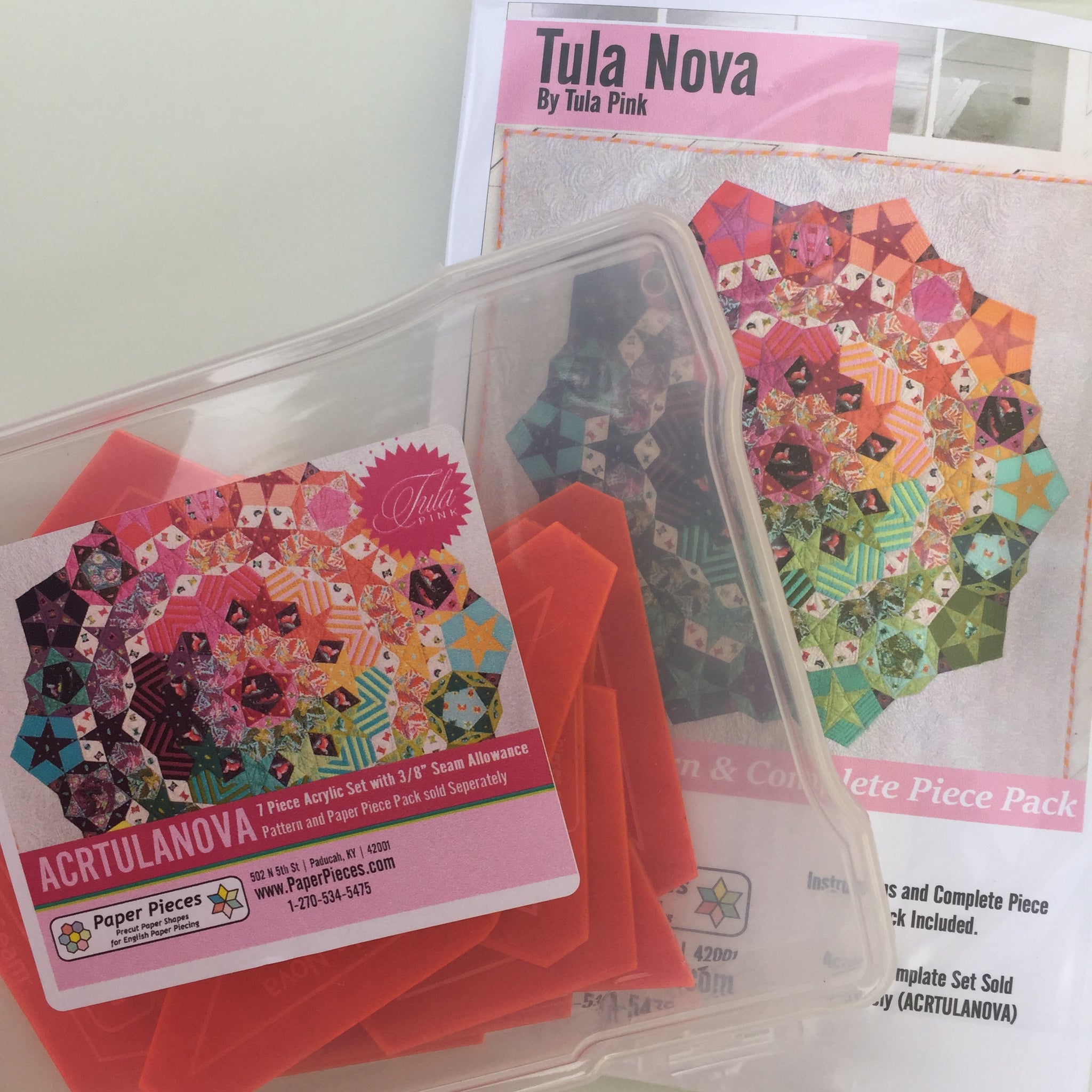 Tula Nova Complete Paper Pack and Pattern -  Portugal