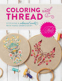 Coloring With Thread Book by Tula Pink