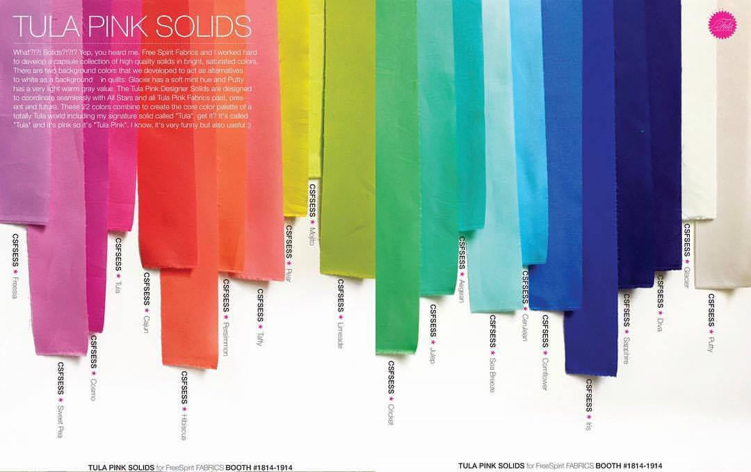 Designer Essentials Solids store - Fat Quarters by Tula Pink