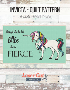 SALE Invicta Quilt Kit featuring Cotton and Steel