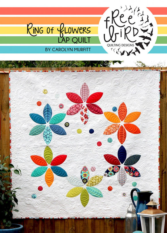 Ring of Flowers Quilt Pattern Set