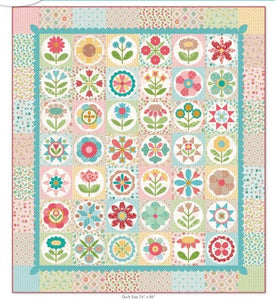 PRE-ORDER Granny's Garden Quilt Kit by Lori Holt