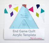 PRE-ORDER End Game Quilt Kit featuring Tula Pink Solids