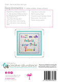 PRE-ORDER Sew Much Fabric Mini Quilt Pattern