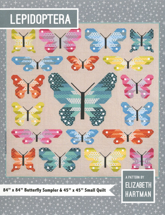 Lepidoptera Quilt Pattern Book by Elizabeth Hartman