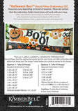 Halloween Boo! Bench Pillow Machine Embroidery CD by Kimberbell Designs