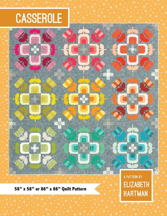 PRE-ORDER Casserole Quilt Pattern by Elizabeth Hartman