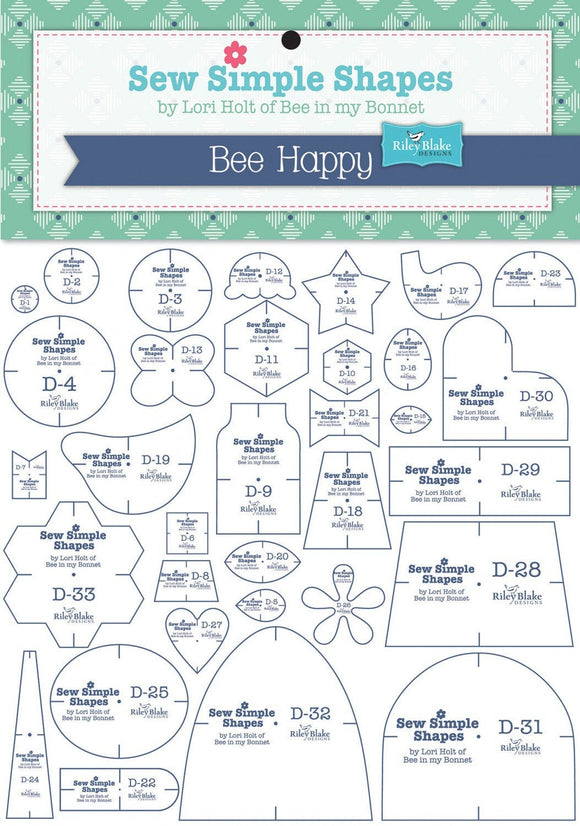 Bee Happy Sew Simple Shapes by Lori Holt