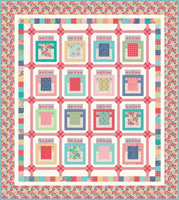 PRE-ORDER Baked With Love Quilt Kit by Lori Holt