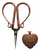 Rose Gold 4in Embroidery Scissor and Thread Cutter Gift Set