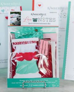 Love Notes Mystery Embellishment Kit by KimberBell