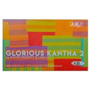 Glorious Kantha Aurifil Thread Set 2 by Kaffe Fasset